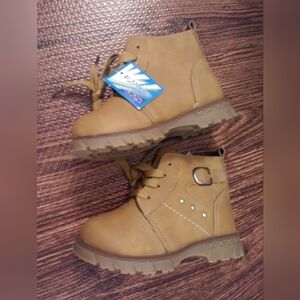 Cozy Tan Kids Boots